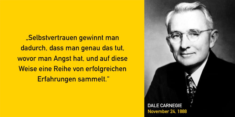 38 Inspirierende Zitate Von Dale Carnegie Mit Fokus